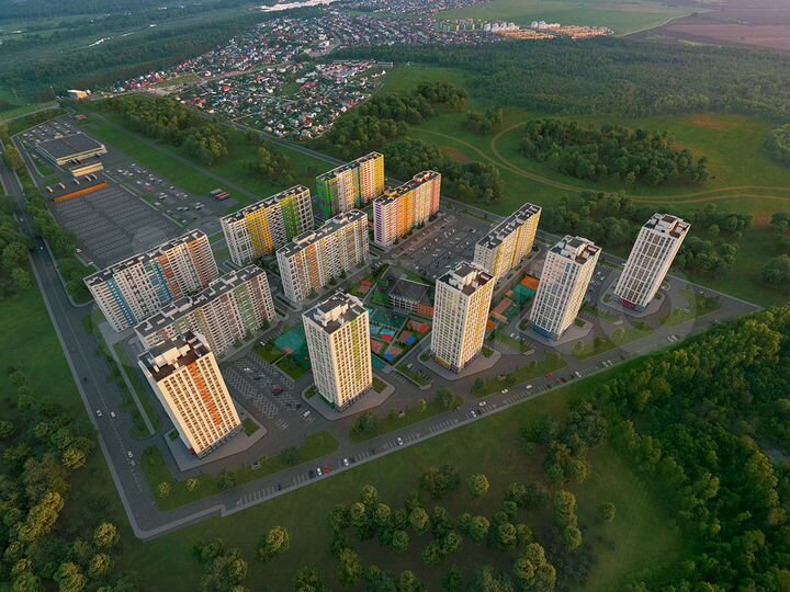 2-к. квартира, 71,6 м², 12/25 эт.
