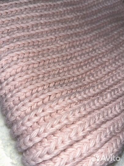 Комплект шапка и снуд женский