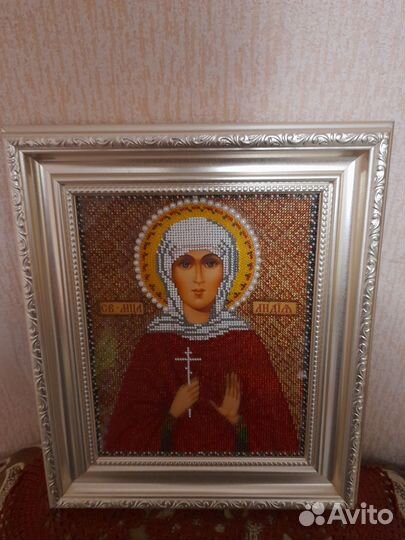 Иконы вышитые бисером