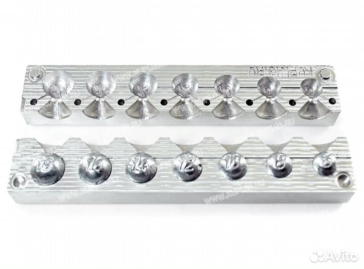 Форма для литья грузил 