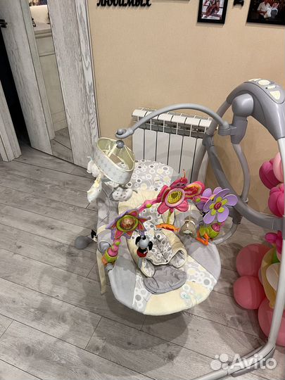 Детские электронные качели