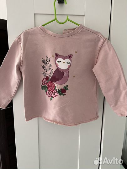 Вещи пакетом для девочки 92-104 zara