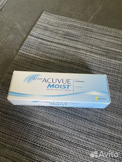 Линзы 1 day acuvue moist (2; 8,5)