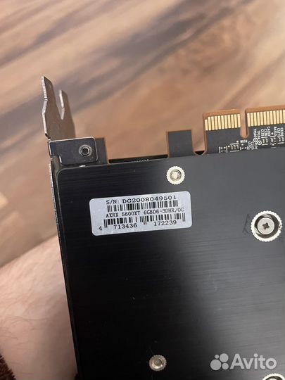 Видеокарта PowerColor rx5600xt 6gb