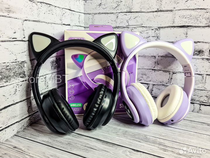 Наушники Cat / Наушники с ушками - Новые trend