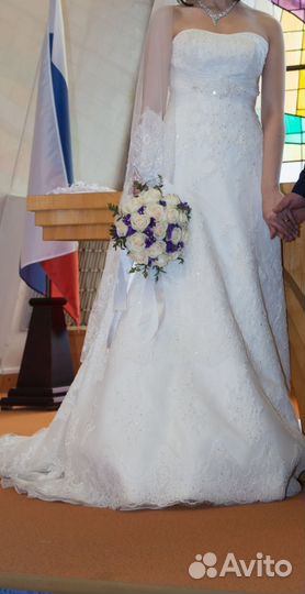 Итальянское свадебное платье