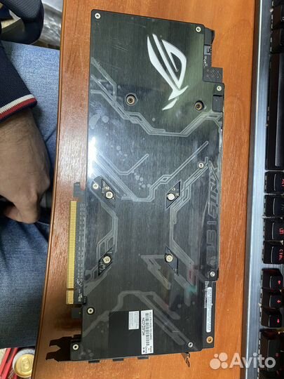 Видеокарта asus strix 580 8gb