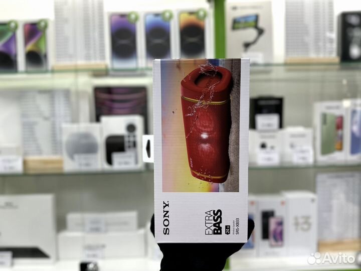 Портативная колонка Sony SRS-XB33 Red
