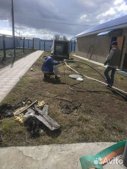 Чистка скважины, застрял насос