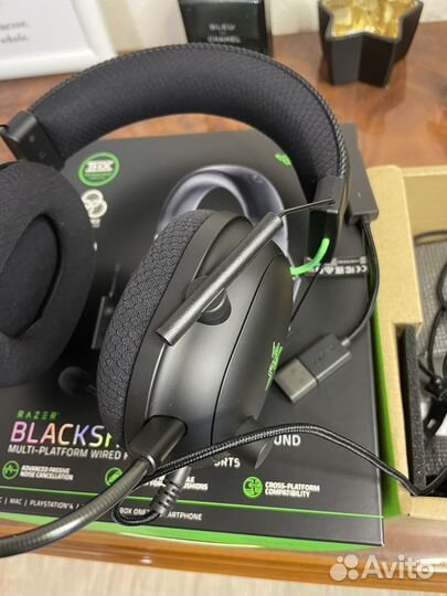 Наушники Razer Blackshark V2 + USB Sound Card