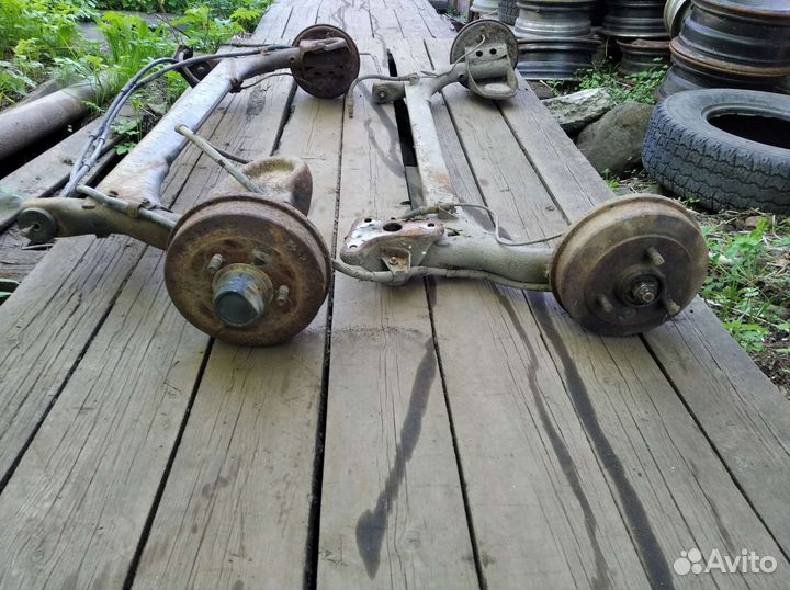 Задняя балка на Оку