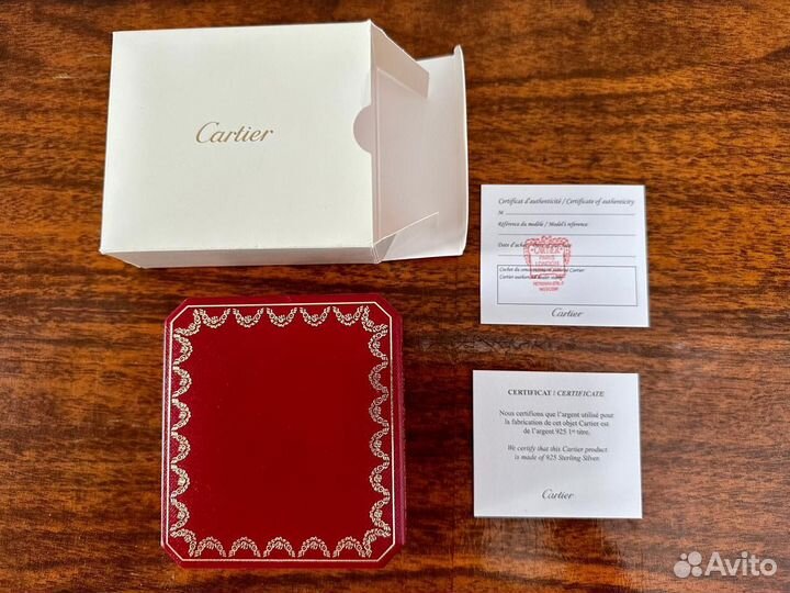 Запонки Cartier