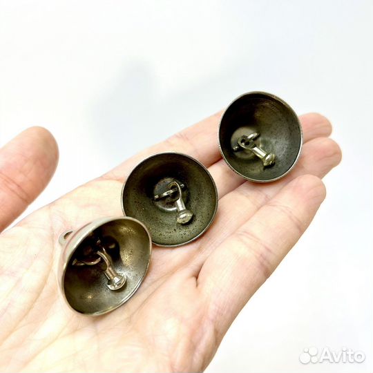 Колокольчики сувенирные СССР 4шт. Детская игрушка