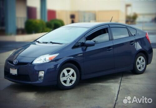 Дефлекторы окон Toyota Prius 2010 - 2015, Wellviso