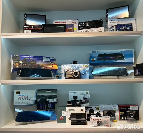 Магнитола + Видеорегистратор + Камера заднего вида