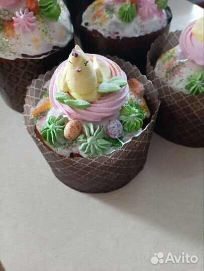 Кулич пасхальный, пряники