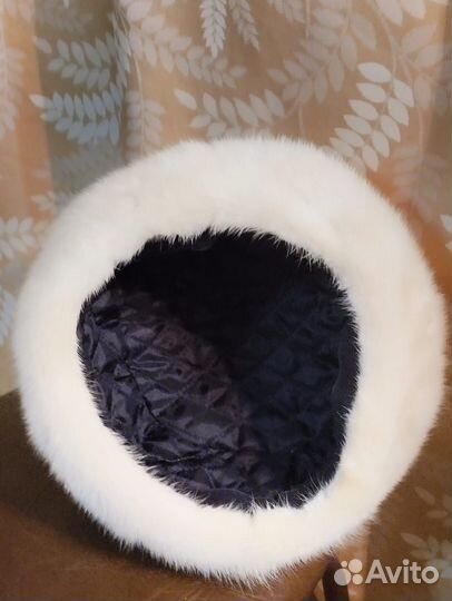 Шапка норковая берет