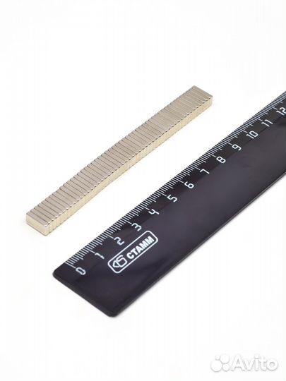 Неодимовые магниты 10х5х2 мм, прямоугольники, набо