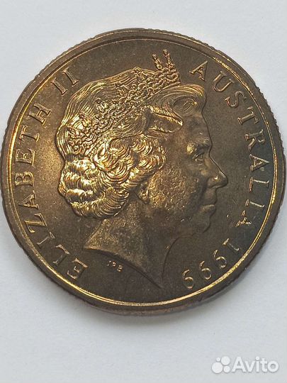 Монета Юбилейный доллар Австралии
