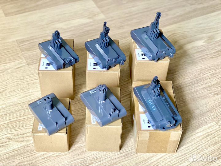 Аккумуляторы Dyson v7 v6 v8 v10 DC. Новые