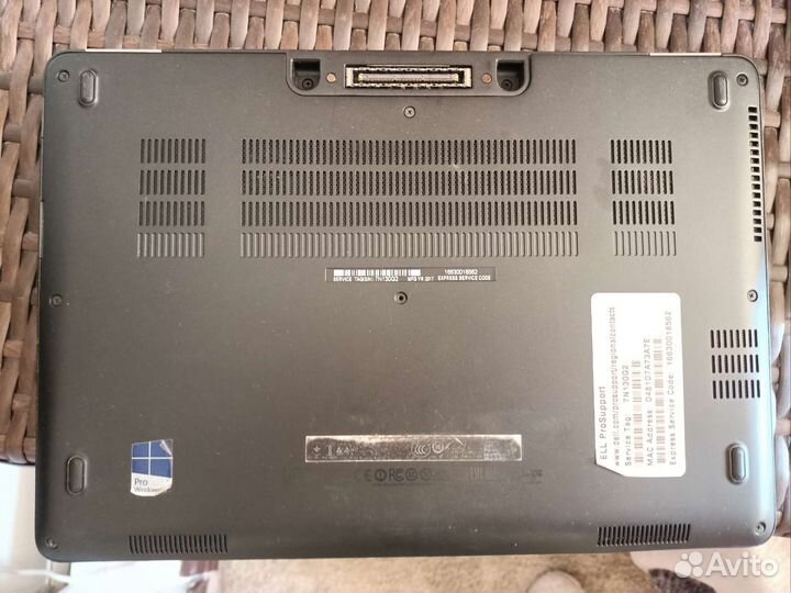 Dell Latitude E7270 разбор
