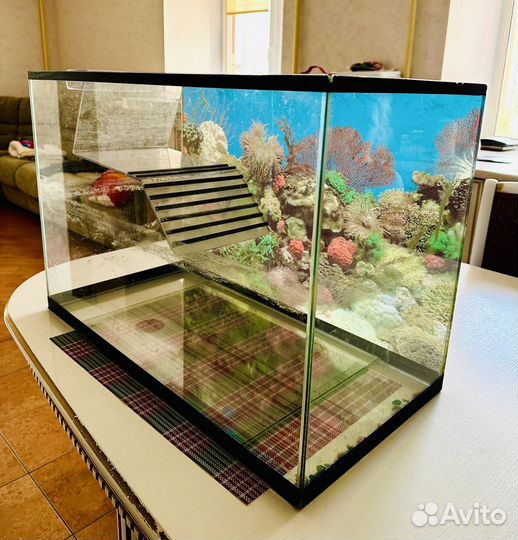 Аквариум террариум для черепахи