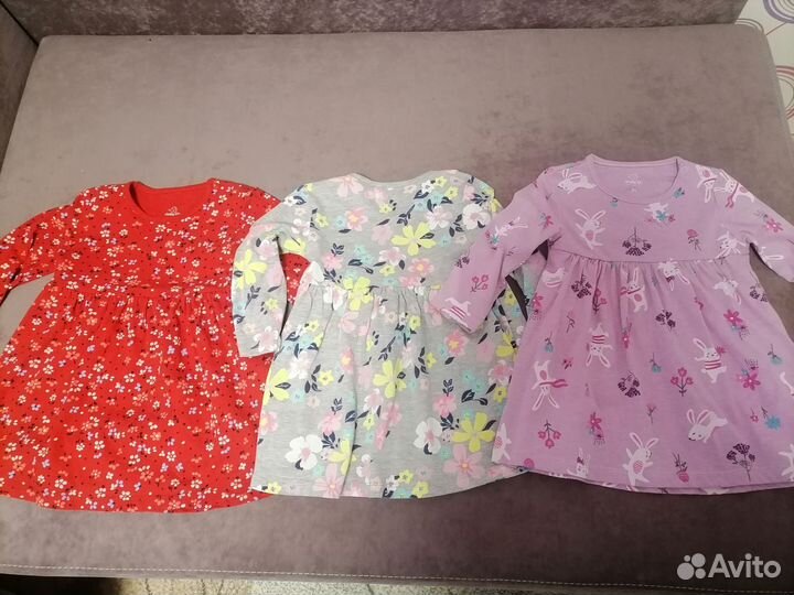 Платья пакетом на девочку 86