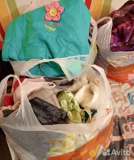 Вещи пакетом на девочку