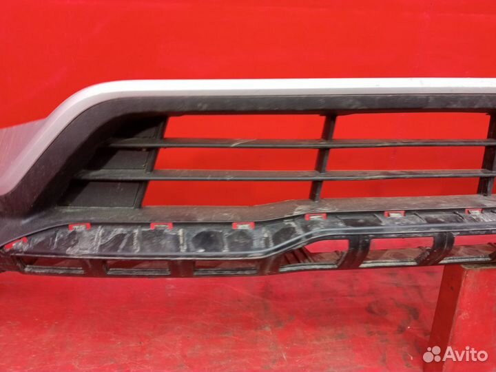 Юбка бампера передняя Kia Carnival 4 2020