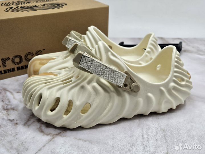 Сабо crocs by salehe bembury almost white