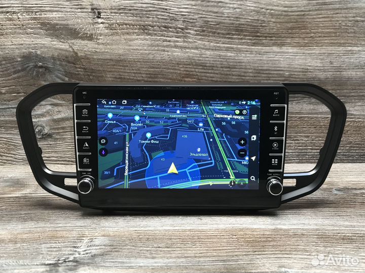 Магнитола LADA Vesta NG 2022+ физические кнопки