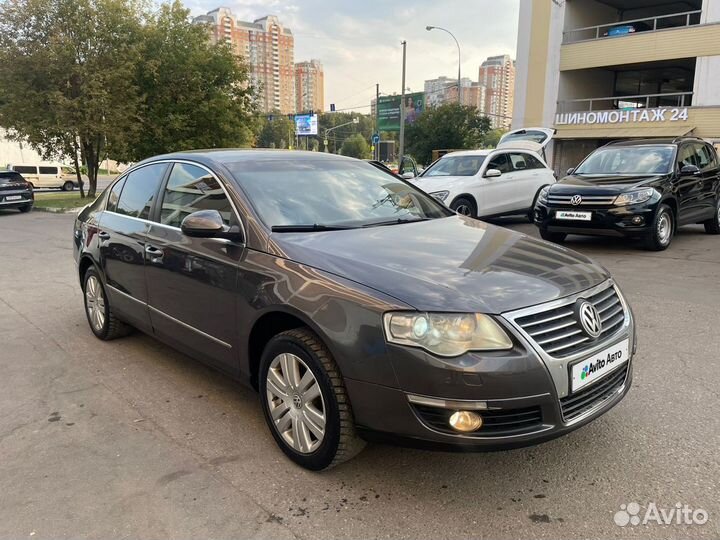 Volkswagen Passat 2.0 AT, 2007, 193 000 км