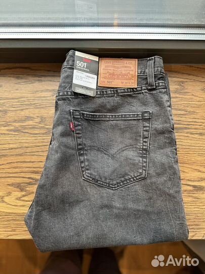 Мужские джинсы Levis 501 W34 L30 оригинал