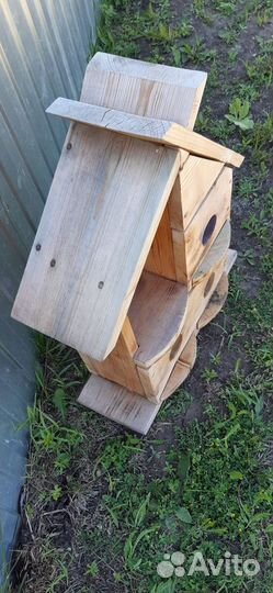 Скворечник деревянный домик