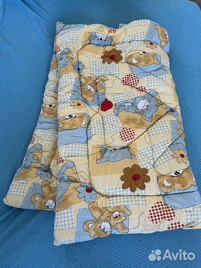 Новое Детское одеяло р. 110 *140 хлопок иваново