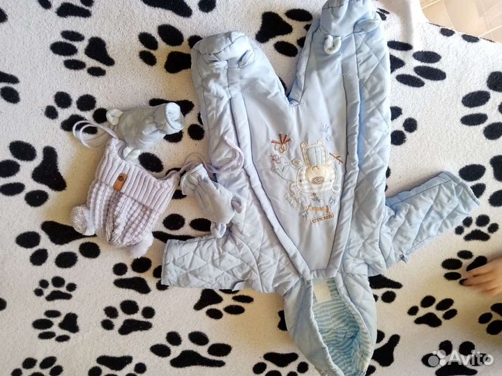 Комбинезон демисезонный от 0-4 месяцев
