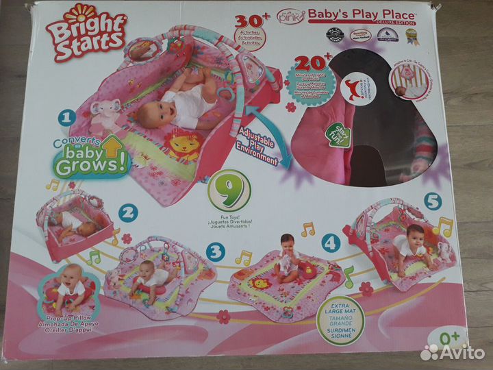 Развивающий коврик Bright Starts