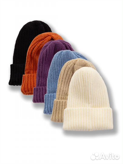 Шапка бини однослойная Оптом f-1708