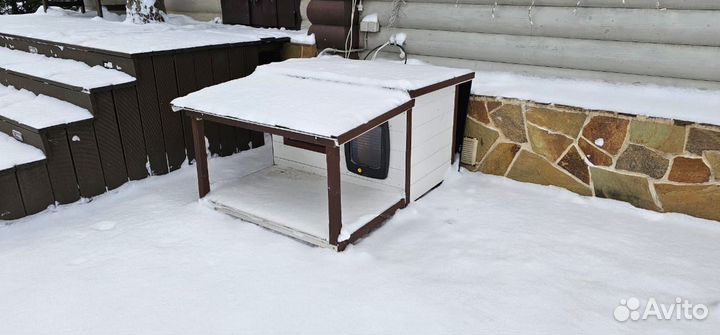 Будка для собаки утепленная с эл. подогревом