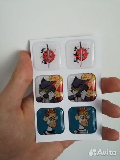 3d стикеры на телефон оптом
