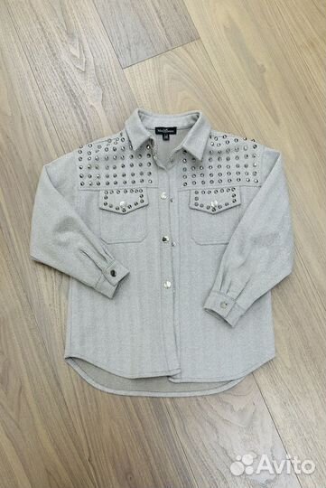 Рубашка плотная для девочки