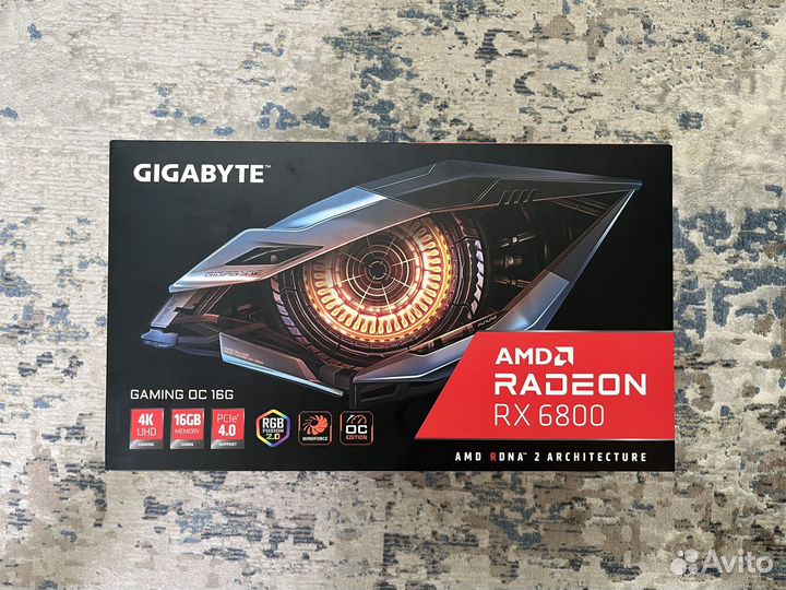 Gigabyte RX 6800 Gaming OC Новая
