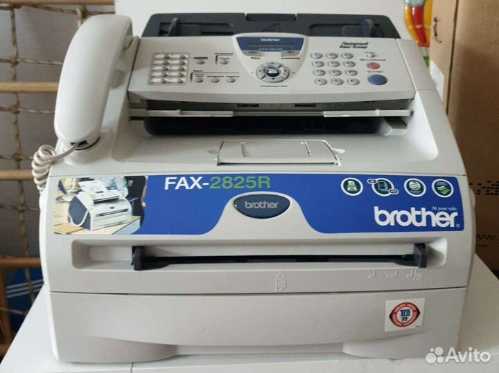 Телефон, факс-копир лазерный brother 2825rт