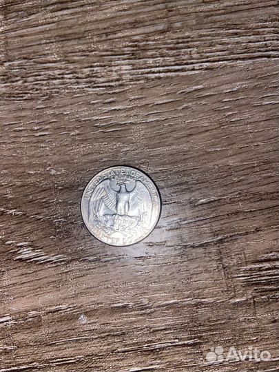 Liberty quarter dollar 1987