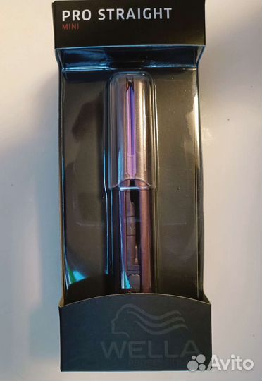 Мини утюжок для волос Wella pro straight mini