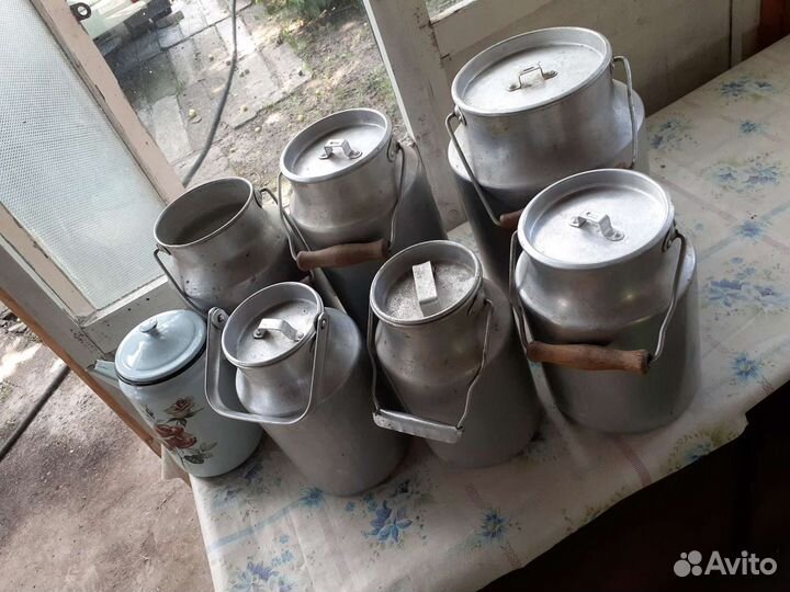 Бидон алюминиевый