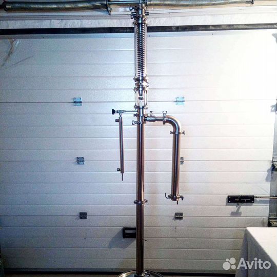 Ректификационная колонна Димрот Визуал