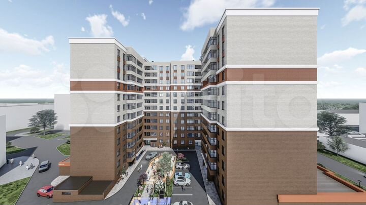 3-к. квартира, 102,5 м², 6/12 эт.