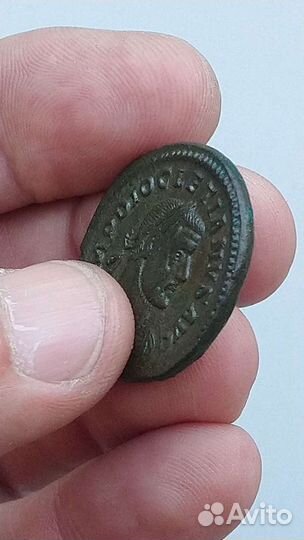 Крупный фолис, древний Рим. Оригинал