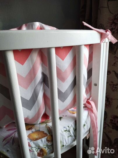 Бортики в детскую кроватку новые